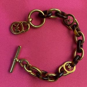 Michael Kors tortoise &gold  bracelet